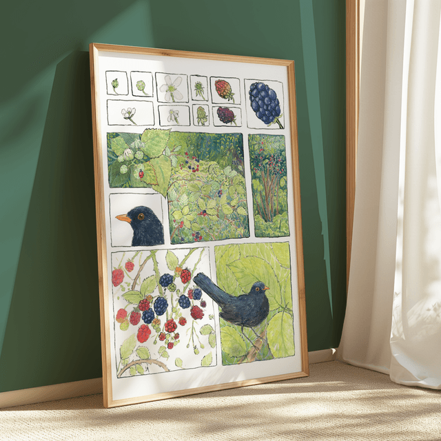 Among the Blackberries | Print