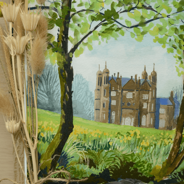 Glenarm Castle from the Riverbank | Print