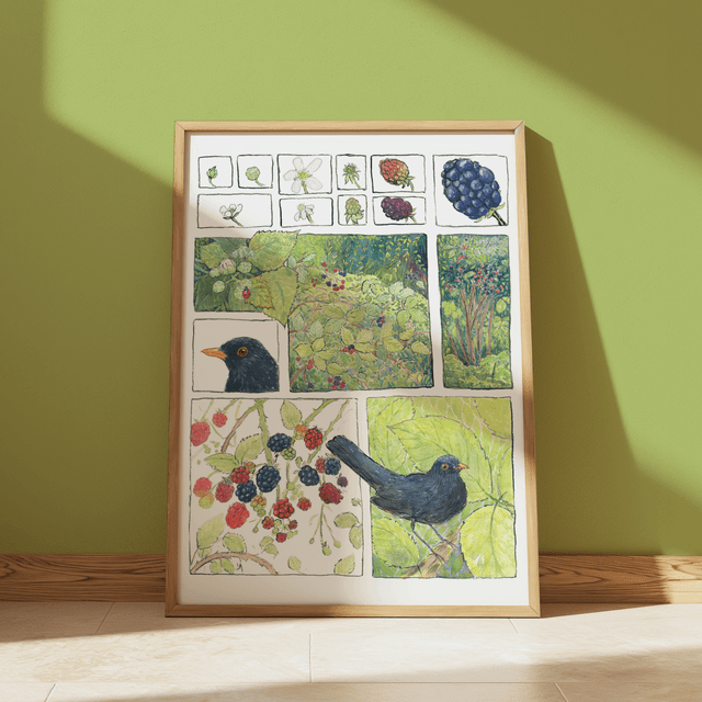Among the Blackberries | Print