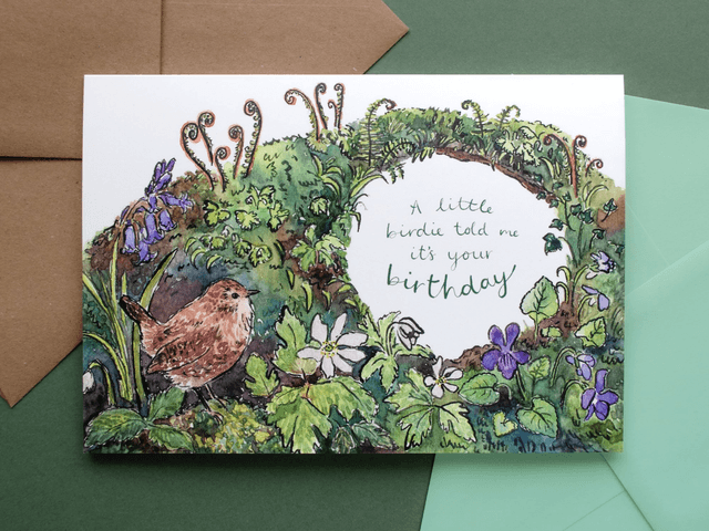 A Little Birdie Told Me It&#039;s Your Birthday Card