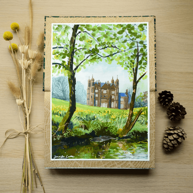 Glenarm Castle from the Riverbank | Print